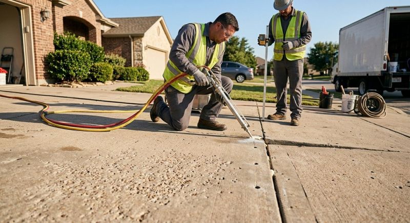 Concrete Lifting in San Antonio, TX