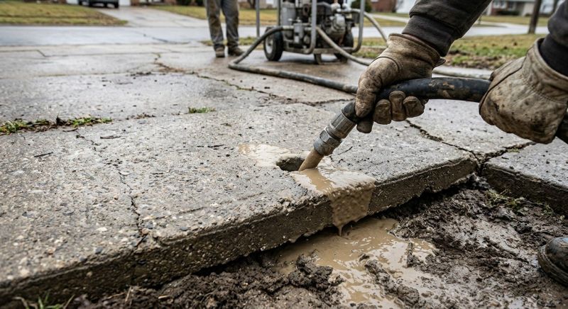 Concrete Raising in Columbus, OH