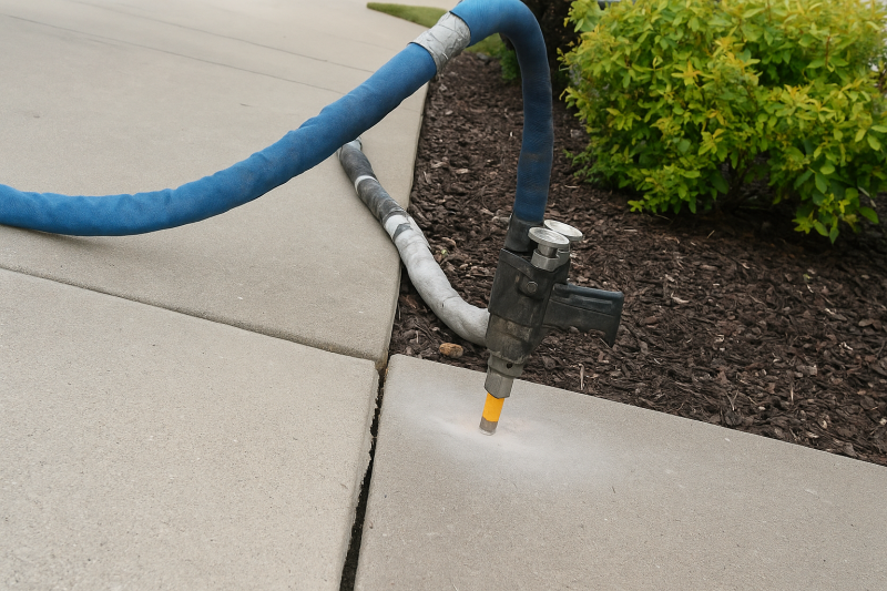 Sunken Patio Repair Service