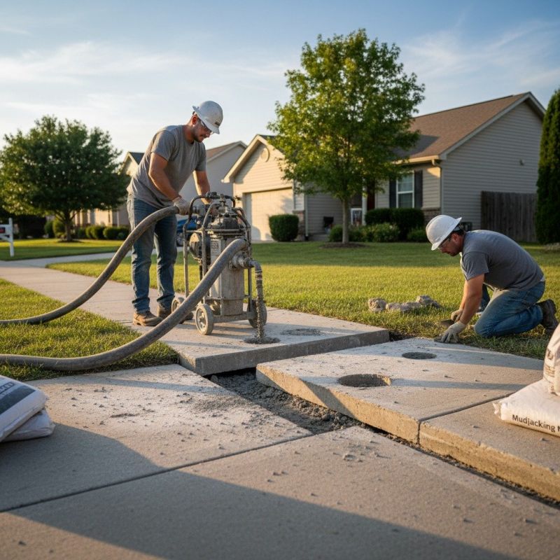 Commercial Concrete Mudjacking in Miami Dade County, FL