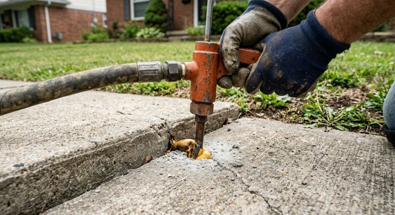 Concrete Floor Lifting in West Des Moines, IA