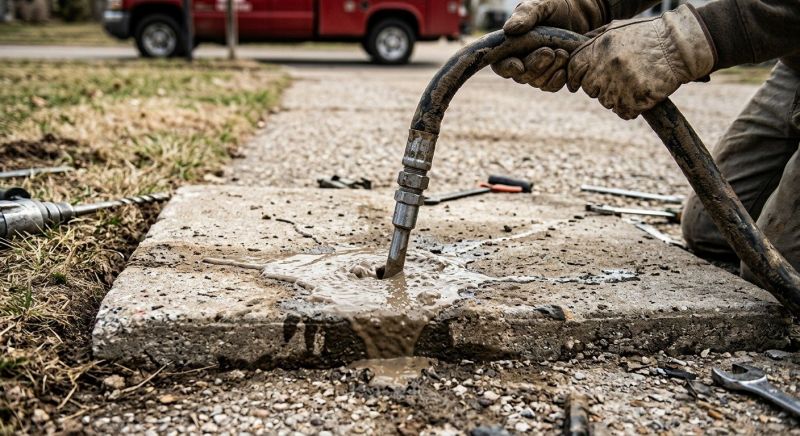 Concrete Lifting in Des Moines, IA