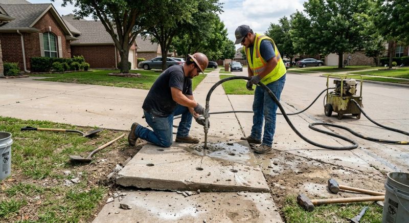 Concrete Lifting in San Antonio, TX