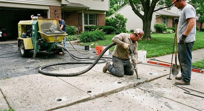 Concrete Lifting in West Des Moines, IA
