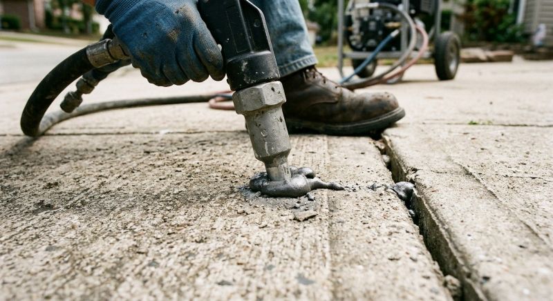 Concrete Poly Jacking in Des Moines, IA