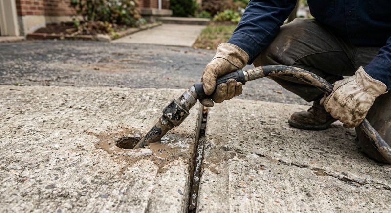 Concrete Poly Jacking in Columbus, OH