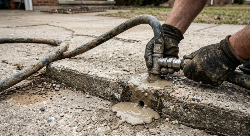 Concrete Raising in Columbus, OH