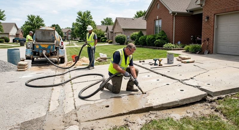 Concrete Raising in San Antonio, TX