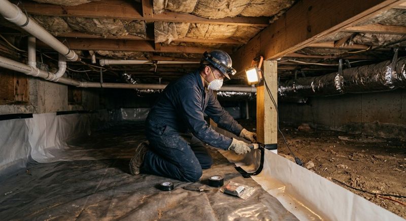 Crawl Space Leveling in Fort Collins, CO