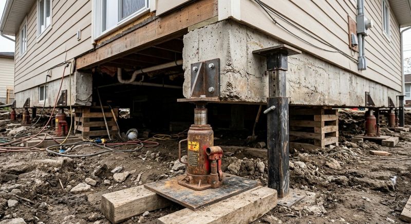 Foundation Jacking in Sarasota, FL