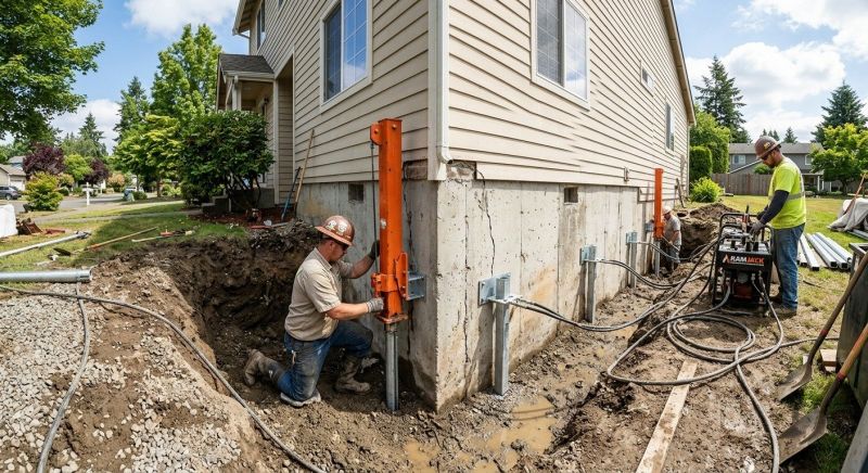 Foundation Pier Repair in Fort Collins, CO