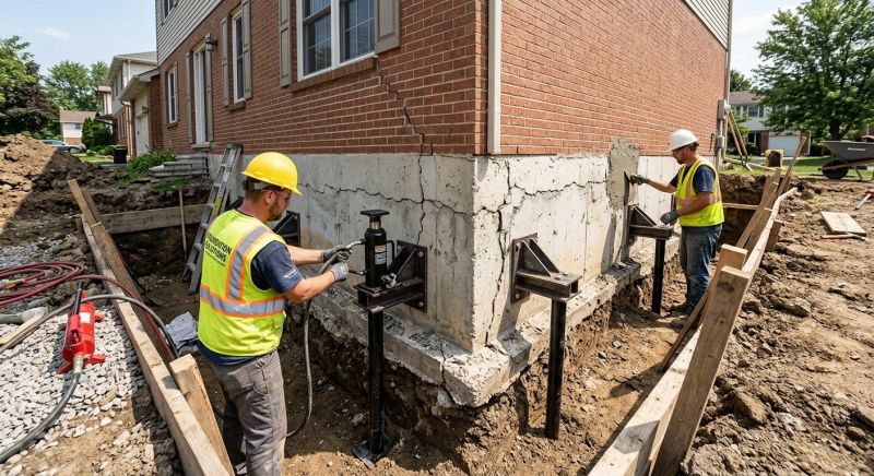 Foundation Pier Repair in Sarasota, FL