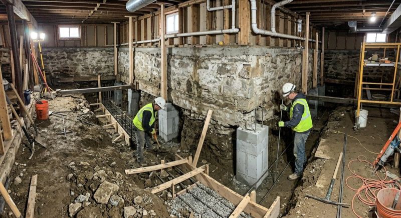 Foundation Underpinning in Fort Collins, CO