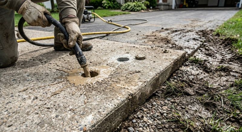 Patio Mudjacking in Columbus, OH
