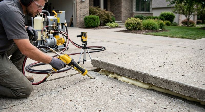 Poly Lifting in West Des Moines, IA
