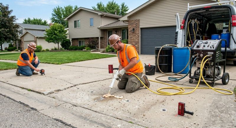 Poly Lifting in Des Moines, IA