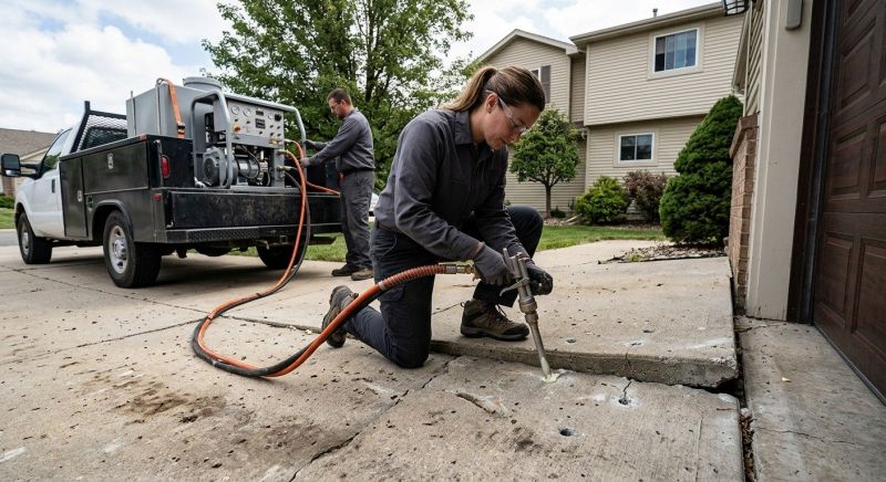 Polyurethane Lifting in West Des Moines, IA