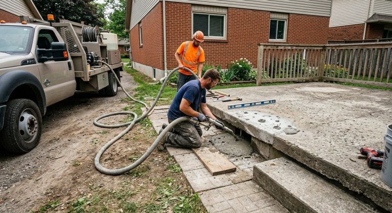 Porch Leveling in West Des Moines, IA