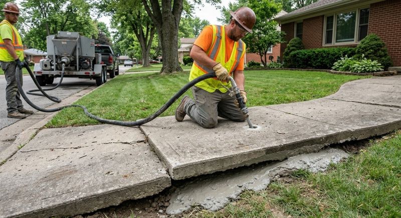 Sidewalk Leveling in Tampa, FL