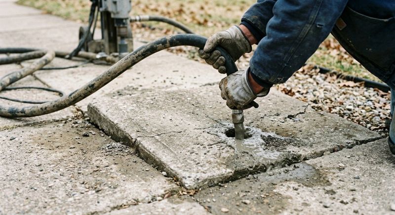 Sidewalk Leveling in Columbus, OH