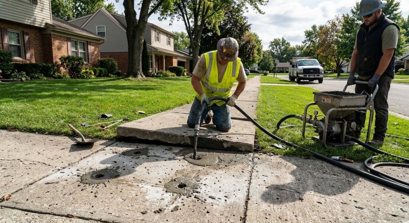 Sidewalk Raising in Miami Dade County, FL
