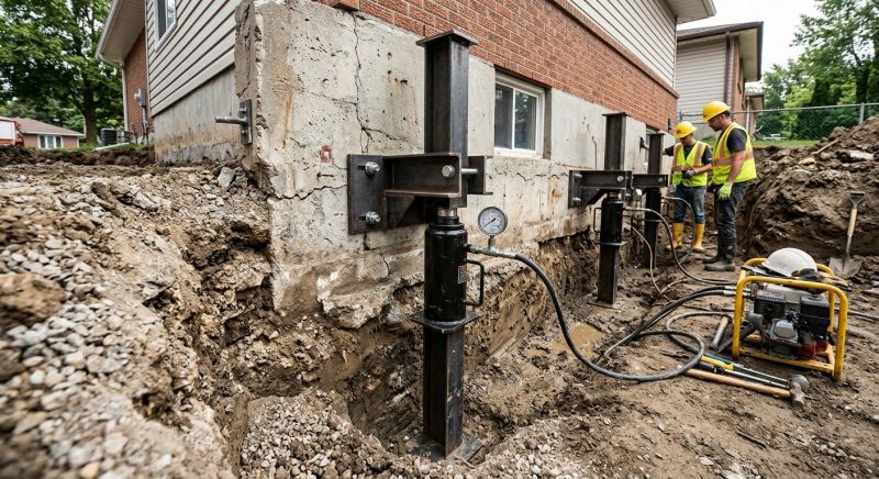 Sinking Foundation Lifting in Fort Collins, CO