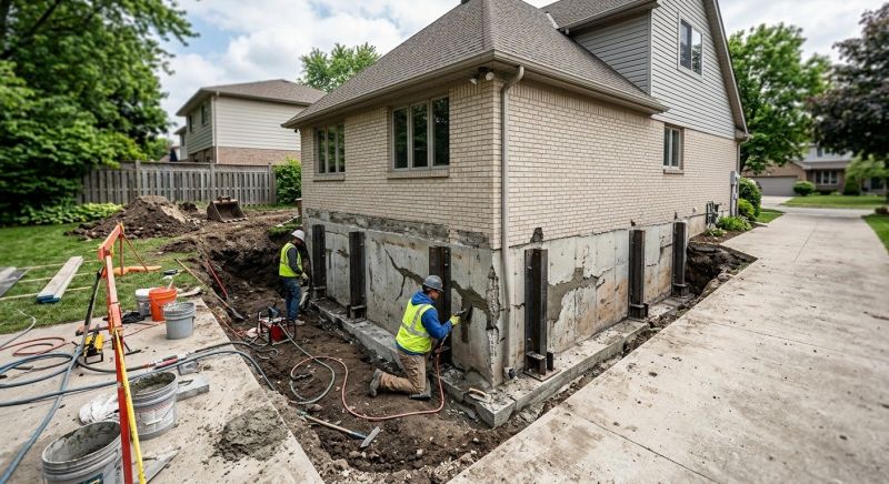 Sinking Foundation Repair in Fort Collins, CO