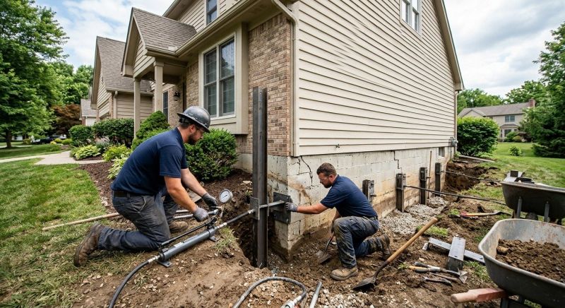 Sinking Foundation Repair in Sarasota, FL