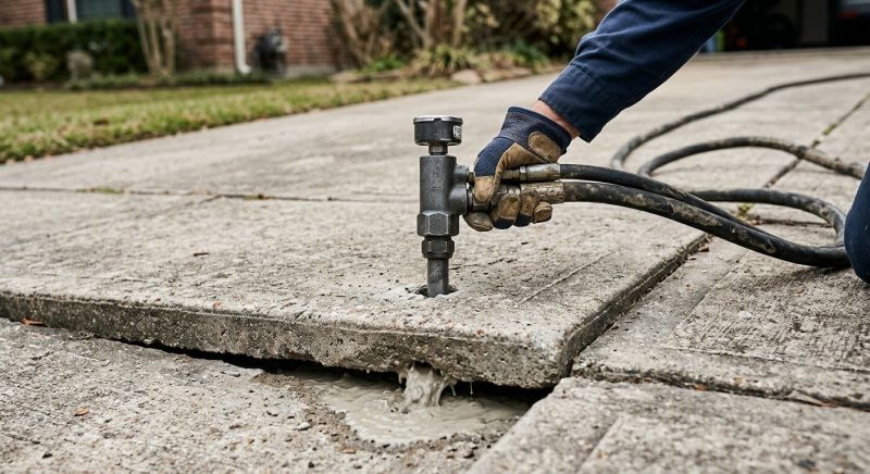 Slab Jacking in Des Moines, IA