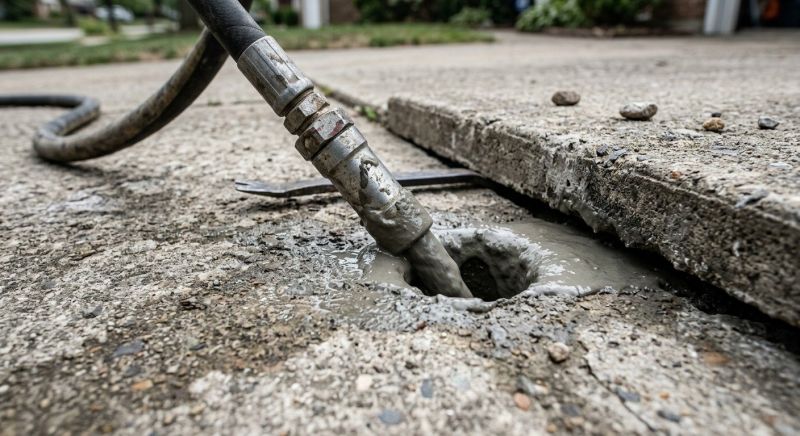 Slab Mudjacking in Columbus, OH