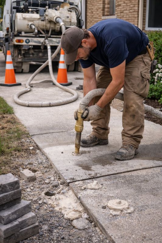 Sunken Sidewalk Repair in Denver, CO