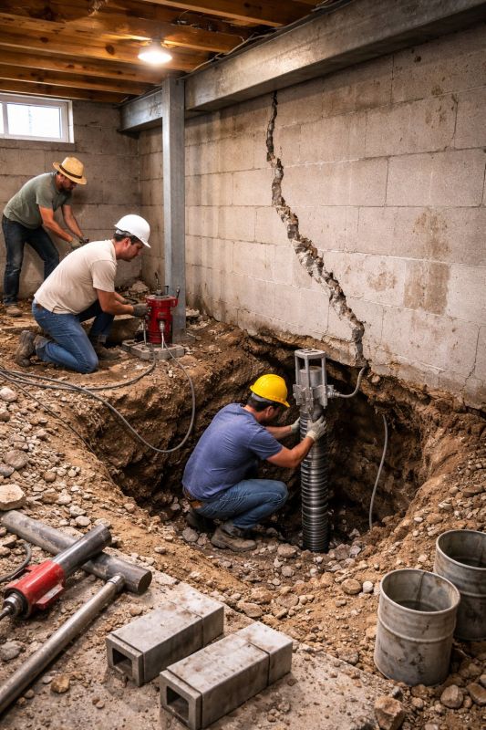 Underpinning Repair in Tampa, FL